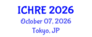 International Conference on Human Reproduction and Embryology (ICHRE) October 07, 2026 - Tokyo, Japan