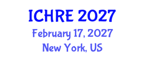 International Conference on Human Reproduction and Embryology (ICHRE) February 17, 2027 - New York, United States