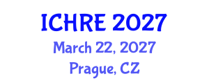 International Conference on Human Reproduction and Embryology (ICHRE) March 22, 2027 - Prague, Czechia International Conference on Human Reproduction and Embryology (ICHRE) March 22, 2027 - Prague, Czechia