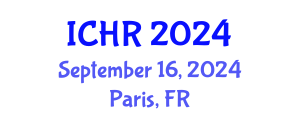 International Conference on Human Resources (ICHR) September 16, 2024 - Paris, France