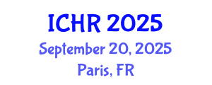 International Conference on Human Resources (ICHR) September 20, 2025 - Paris, France