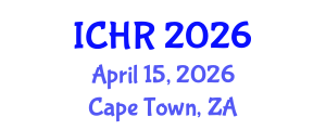 International Conference on Human Resources (ICHR) April 15, 2026 - Cape Town, South Africa