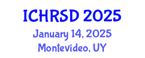 International Conference on Human Resources, Strategies and Development (ICHRSD) January 14, 2025 - Montevideo, Uruguay