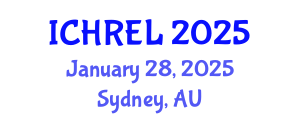 International Conference on Human Rights and Education Law (ICHREL) January 28, 2025 - Sydney, Australia