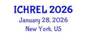 International Conference on Human Rights and Evolution of Law (ICHREL) January 28, 2026 - New York, United States