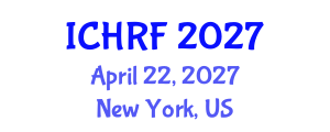 International Conference on Human Rights and Freedom (ICHRF) April 22, 2027 - New York, United States International Conference on Human Rights and Freedom (ICHRF) April 22, 2027 - New York, United States
