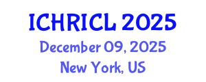 International Conference on Human Rights and International Criminal Law (ICHRICL) December 09, 2025 - New York, United States