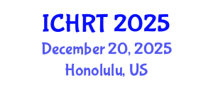 International Conference on Human Rights and Terrorism (ICHRT) December 20, 2025 - Honolulu, United States
