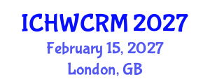 International Conference on Human-Wildlife Conflicts and Risk Management (ICHWCRM) February 15, 2027 - London, United Kingdom International Conference on Human-Wildlife Conflicts and Risk Management (ICHWCRM) February 15, 2027 - London, United Kingdom