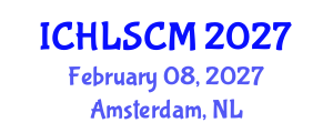 International Conference on Humanitarian Logistics and Supply Chain Management (ICHLSCM) February 08, 2027 - Amsterdam, Netherlands International Conference on Humanitarian Logistics and Supply Chain Management (ICHLSCM) February 08, 2027 - Amsterdam, Netherlands