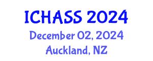 International Conference on Humanities, Administrative and Social Sciences (ICHASS) December 02, 2024 - Auckland, New Zealand