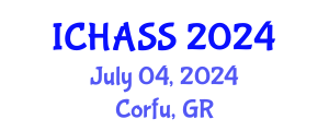 International Conference on Humanities, Administrative and Social Sciences (ICHASS) July 04, 2024 - Corfu, Greece