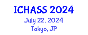 International Conference on Humanities, Administrative and Social Sciences (ICHASS) July 22, 2024 - Tokyo, Japan