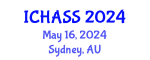 International Conference on Humanities, Administrative and Social Sciences (ICHASS) May 16, 2024 - Sydney, Australia