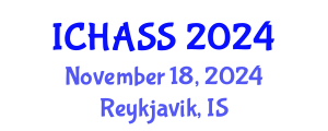 International Conference on Humanities, Administrative and Social Sciences (ICHASS) November 18, 2024 - Reykjavik, Iceland