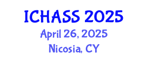 International Conference on Humanities, Administrative and Social Sciences (ICHASS) April 26, 2025 - Nicosia, Cyprus