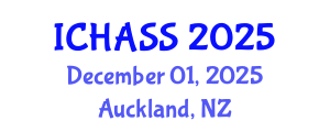 International Conference on Humanities, Administrative and Social Sciences (ICHASS) December 01, 2025 - Auckland, New Zealand
