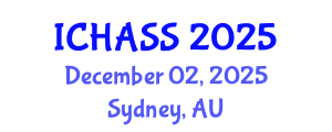 International Conference on Humanities, Administrative and Social Sciences (ICHASS) December 02, 2025 - Sydney, Australia