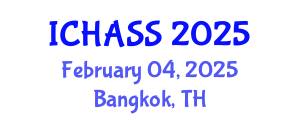 International Conference on Humanities, Administrative and Social Sciences (ICHASS) February 04, 2025 - Bangkok, Thailand