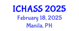 International Conference on Humanities, Administrative and Social Sciences (ICHASS) February 18, 2025 - Manila, Philippines