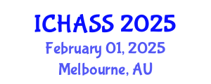 International Conference on Humanities, Administrative and Social Sciences (ICHASS) February 01, 2025 - Melbourne, Australia