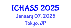 International Conference on Humanities, Administrative and Social Sciences (ICHASS) January 07, 2025 - Tokyo, Japan