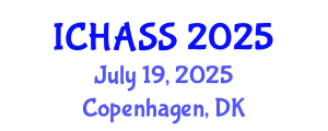 International Conference on Humanities, Administrative and Social Sciences (ICHASS) July 19, 2025 - Copenhagen, Denmark