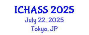 International Conference on Humanities, Administrative and Social Sciences (ICHASS) July 22, 2025 - Tokyo, Japan