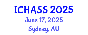 International Conference on Humanities, Administrative and Social Sciences (ICHASS) June 17, 2025 - Sydney, Australia