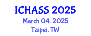 International Conference on Humanities, Administrative and Social Sciences (ICHASS) March 04, 2025 - Taipei, Taiwan