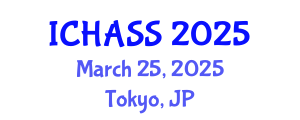 International Conference on Humanities, Administrative and Social Sciences (ICHASS) March 25, 2025 - Tokyo, Japan