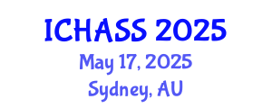 International Conference on Humanities, Administrative and Social Sciences (ICHASS) May 17, 2025 - Sydney, Australia