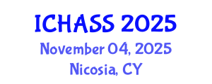 International Conference on Humanities, Administrative and Social Sciences (ICHASS) November 04, 2025 - Nicosia, Cyprus