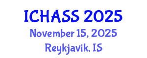 International Conference on Humanities, Administrative and Social Sciences (ICHASS) November 15, 2025 - Reykjavik, Iceland