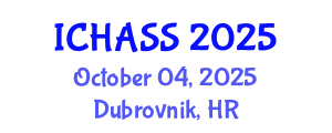 International Conference on Humanities, Administrative and Social Sciences (ICHASS) October 04, 2025 - Dubrovnik, Croatia