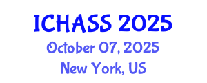 International Conference on Humanities, Administrative and Social Sciences (ICHASS) October 07, 2025 - New York, United States