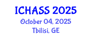 International Conference on Humanities, Administrative and Social Sciences (ICHASS) October 04, 2025 - Tbilisi, Georgia