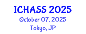 International Conference on Humanities, Administrative and Social Sciences (ICHASS) October 07, 2025 - Tokyo, Japan