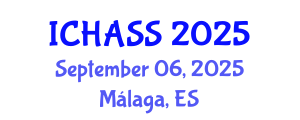 International Conference on Humanities, Administrative and Social Sciences (ICHASS) September 06, 2025 - Málaga, Spain