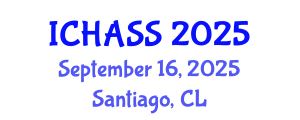 International Conference on Humanities, Administrative and Social Sciences (ICHASS) September 16, 2025 - Santiago, Chile