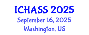 International Conference on Humanities, Administrative and Social Sciences (ICHASS) September 16, 2025 - Washington, United States