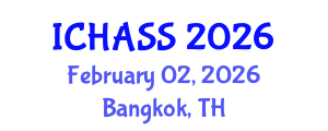 International Conference on Humanities, Administrative and Social Sciences (ICHASS) February 02, 2026 - Bangkok, Thailand International Conference on Humanities, Administrative and Social Sciences (ICHASS) February 02, 2026 - Bangkok, Thailand