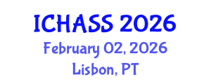 International Conference on Humanities, Administrative and Social Sciences (ICHASS) February 02, 2026 - Lisbon, Portugal International Conference on Humanities, Administrative and Social Sciences (ICHASS) February 02, 2026 - Lisbon, Portugal