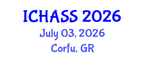 International Conference on Humanities, Administrative and Social Sciences (ICHASS) July 03, 2026 - Corfu, Greece International Conference on Humanities, Administrative and Social Sciences (ICHASS) July 03, 2026 - Corfu, Greece