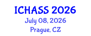 International Conference on Humanities, Administrative and Social Sciences (ICHASS) July 08, 2026 - Prague, Czechia International Conference on Humanities, Administrative and Social Sciences (ICHASS) July 08, 2026 - Prague, Czechia