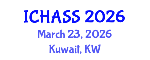 International Conference on Humanities, Administrative and Social Sciences (ICHASS) March 23, 2026 - Kuwait, Kuwait International Conference on Humanities, Administrative and Social Sciences (ICHASS) March 23, 2026 - Kuwait, Kuwait
