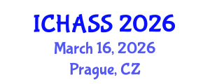 International Conference on Humanities, Administrative and Social Sciences (ICHASS) March 16, 2026 - Prague, Czechia International Conference on Humanities, Administrative and Social Sciences (ICHASS) March 16, 2026 - Prague, Czechia