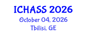 International Conference on Humanities, Administrative and Social Sciences (ICHASS) October 04, 2026 - Tbilisi, Georgia