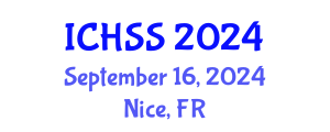 International Conference on Humanities and Social Sciences (ICHSS) September 16, 2024 - Nice, France