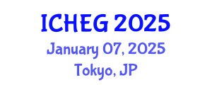 International Conference on Humanities, Economics and Geography (ICHEG) January 07, 2025 - Tokyo, Japan